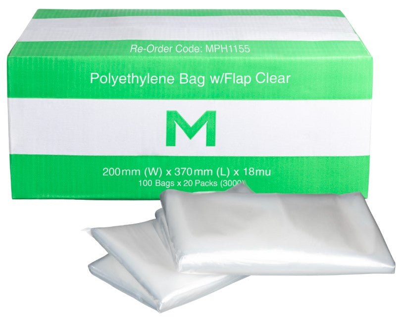 FP Polyethylene Bag w/Flap - Matthews