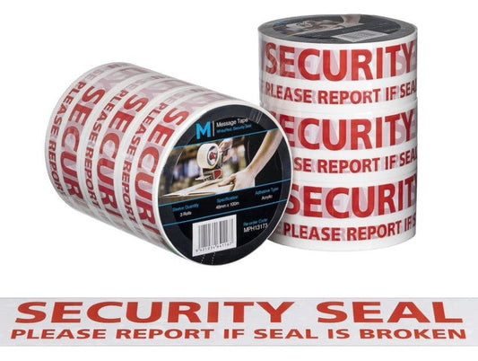 Message Tape Security Seal - Matthews