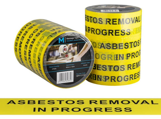 Message Tape Asbestos Removal - Matthews