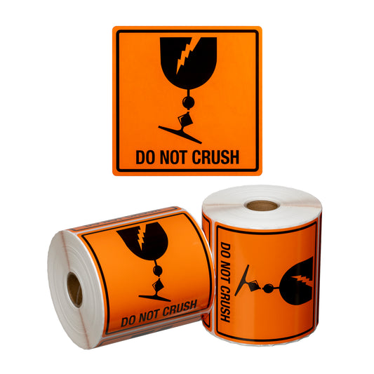 Do Not Crush Handling Label
