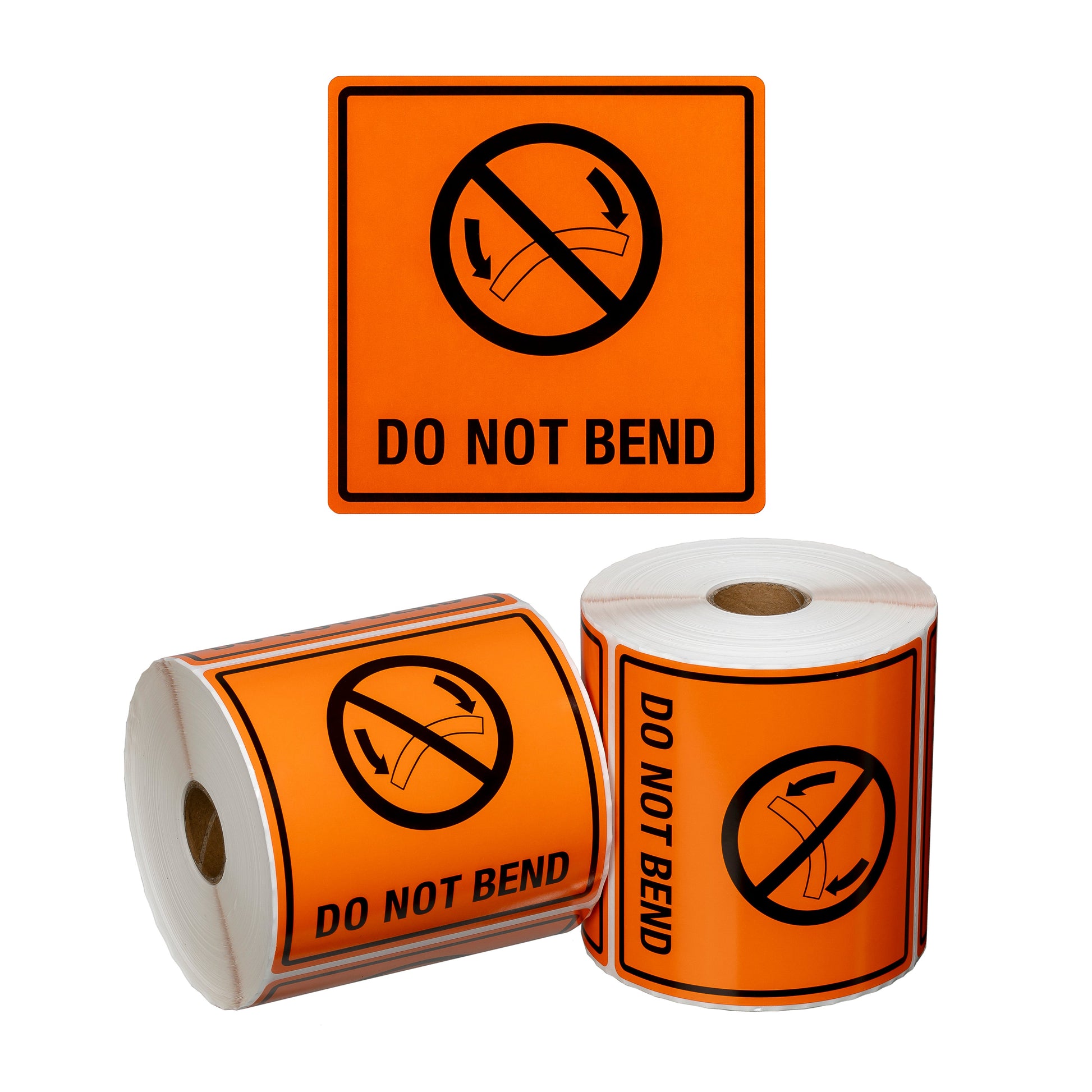 Handling Label Do Not Bend - Matthews