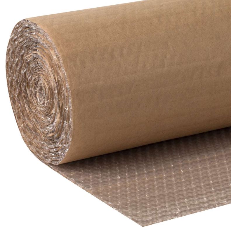 Kraft Lined Air Bubble Roll - Matthews