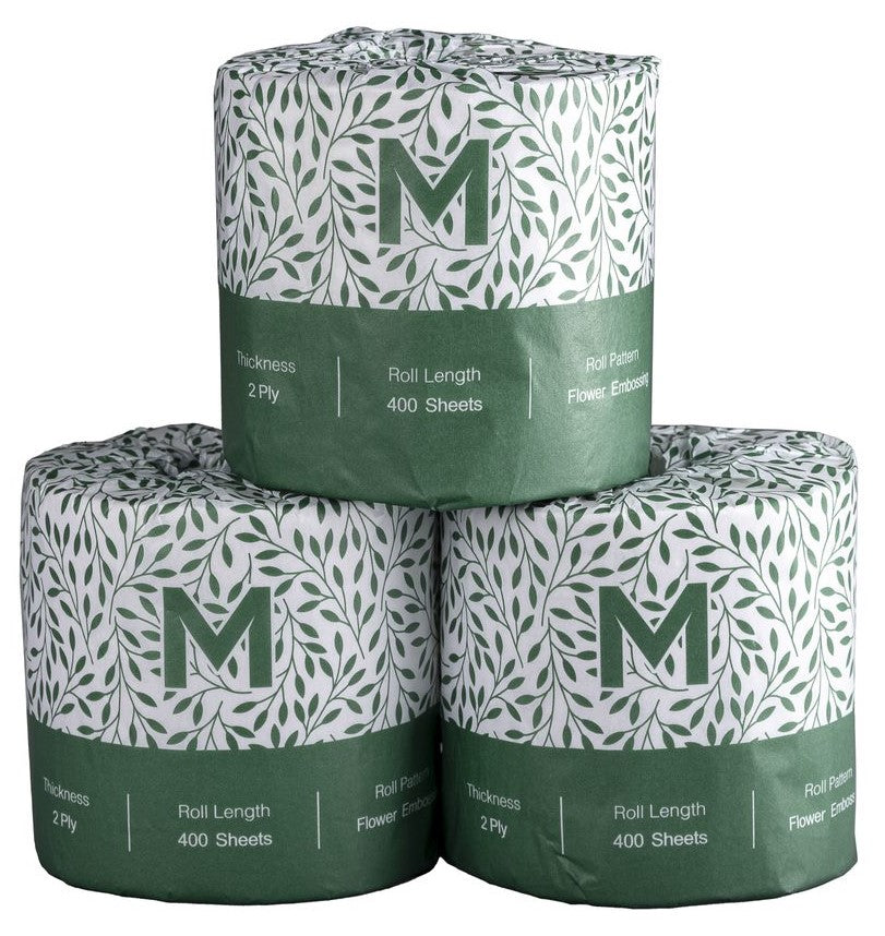 Recycled Wrapped Toilet Tissue Boxed - Matthews