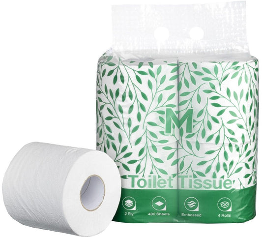 Recycled Unwrapped Toilet Tissue Boxed - Matthews