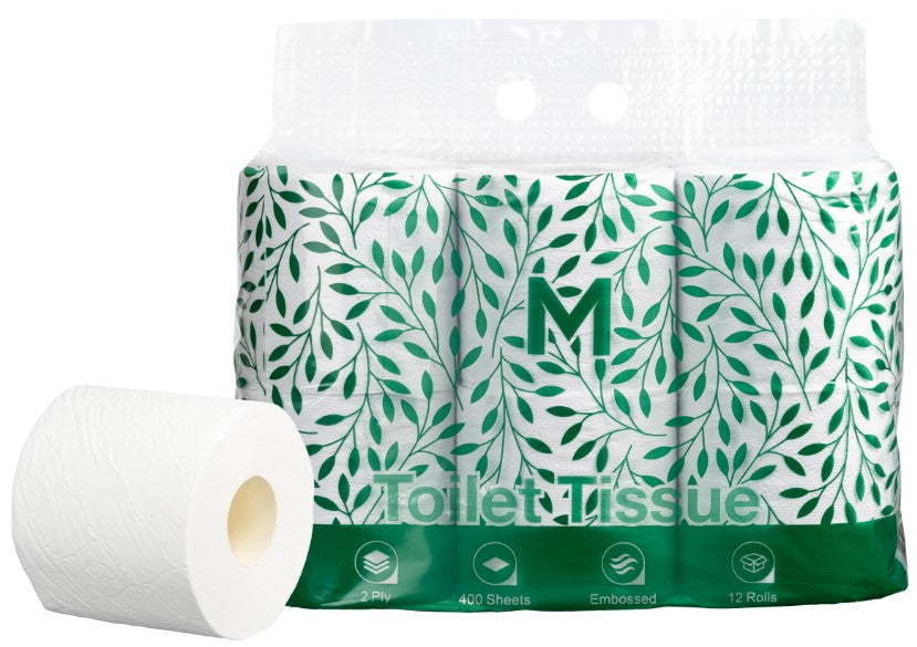 Recycled Unwrapped Toilet Tissue Boxed - Matthews