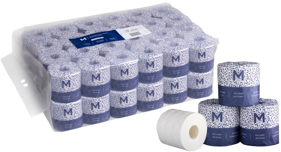Wrapped Toilet Tissue Bale - Matthews