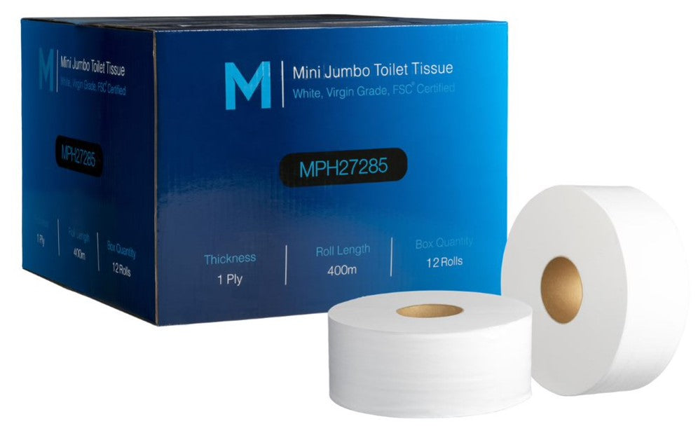 Virgin Mini Jumbo Toilet Tissue Boxed - Matthews
