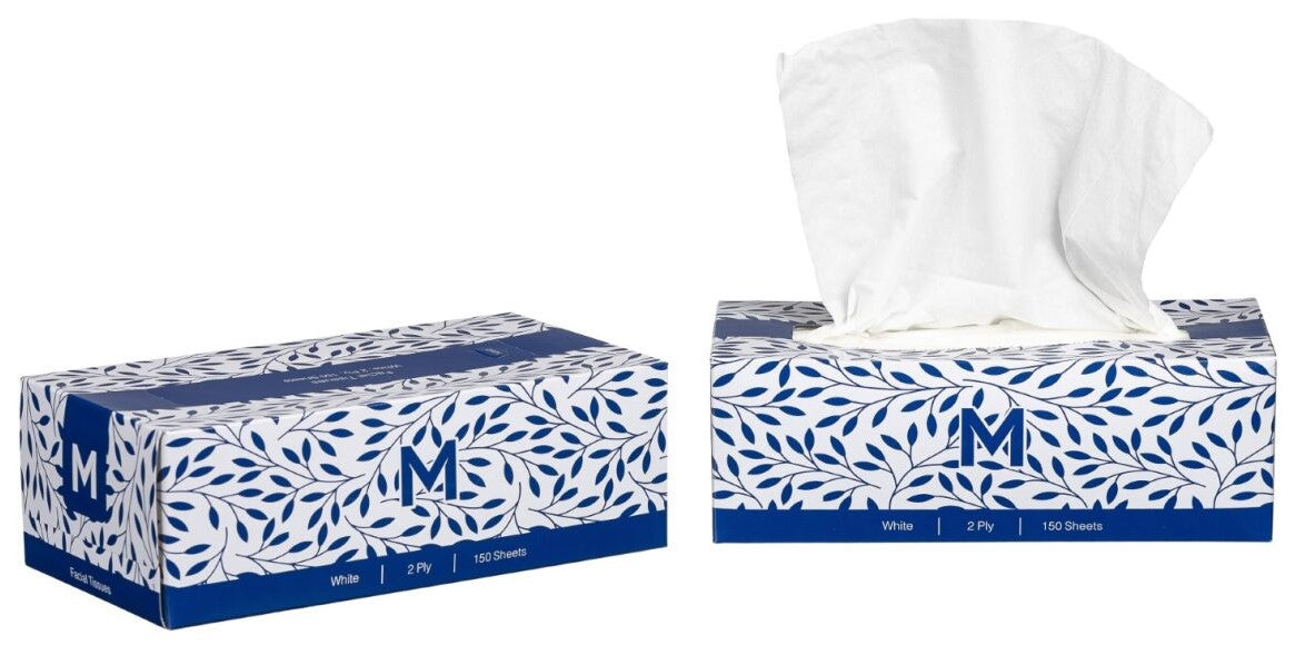 Flat Facial Tissues - Matthews
