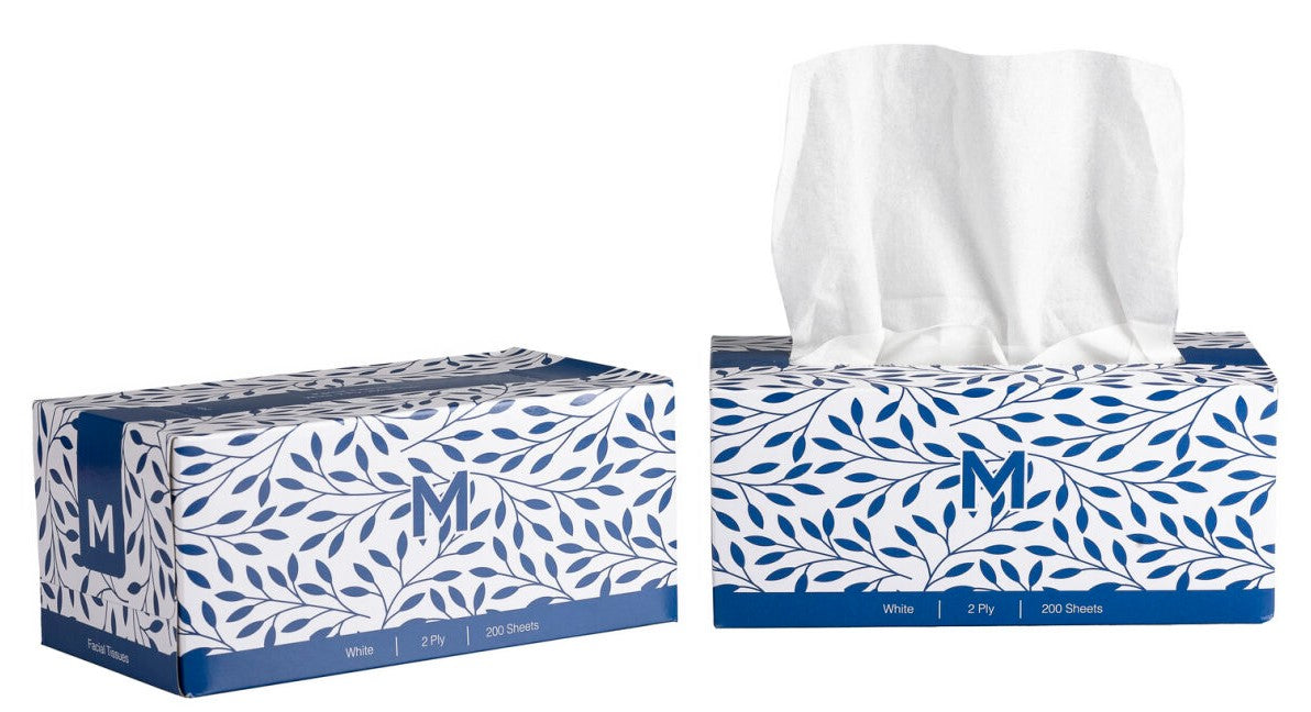 Flat Facial Tissues - Matthews
