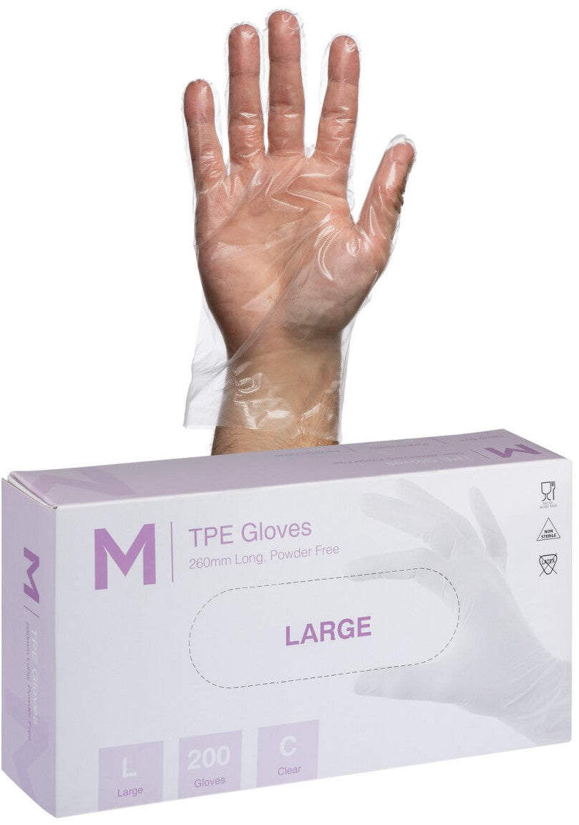 TPE Embossed Gloves Powder Free - Matthews