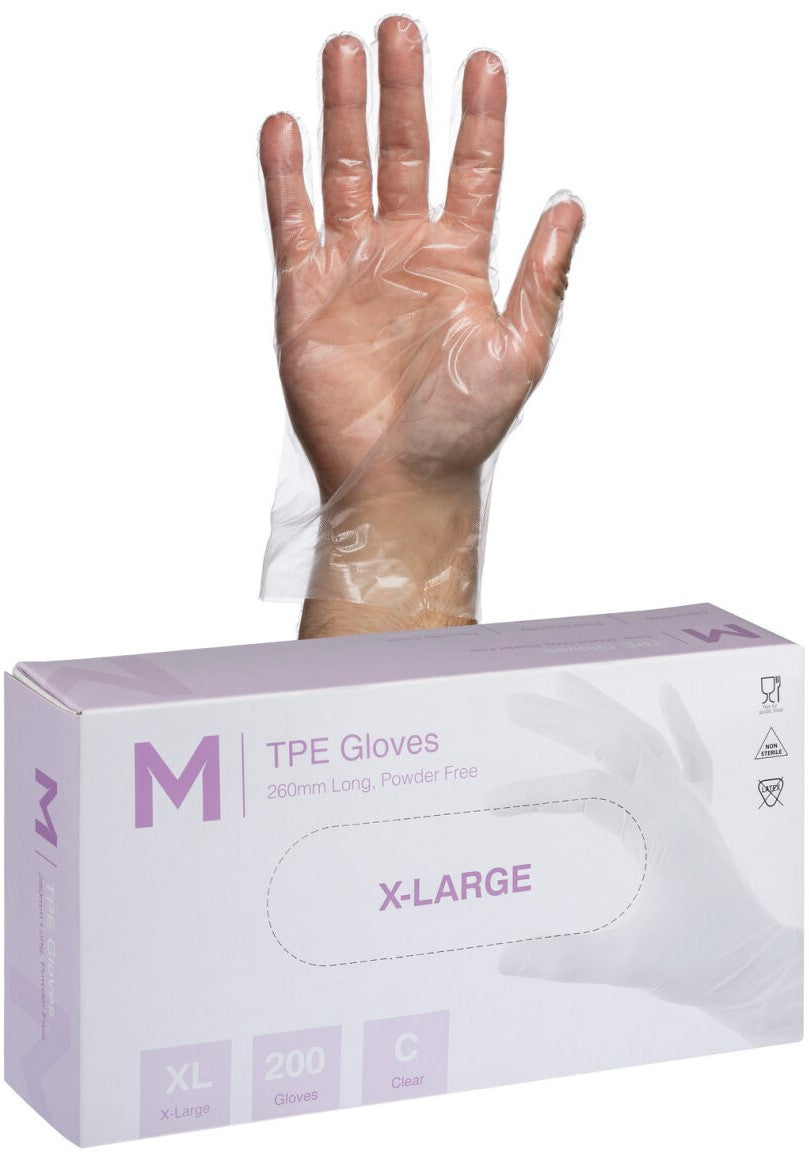 TPE Embossed Gloves Powder Free - Matthews