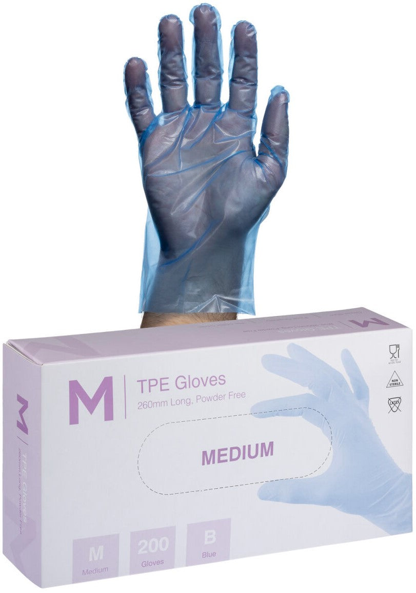 TPE Embossed Gloves Powder Free - Matthews
