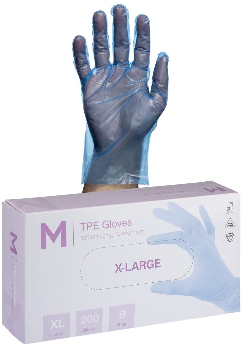 TPE Embossed Gloves Powder Free - Matthews