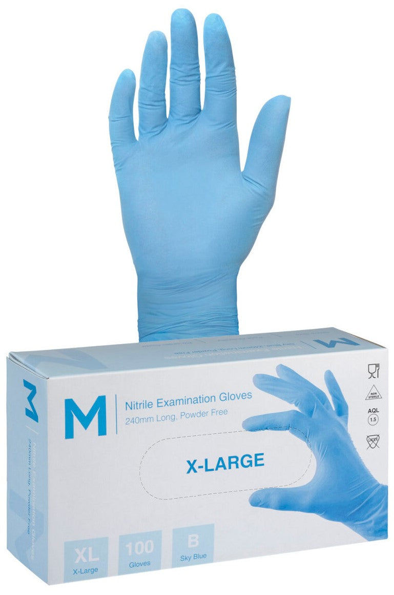 Nitrile Examination Gloves Powder Free - Matthews