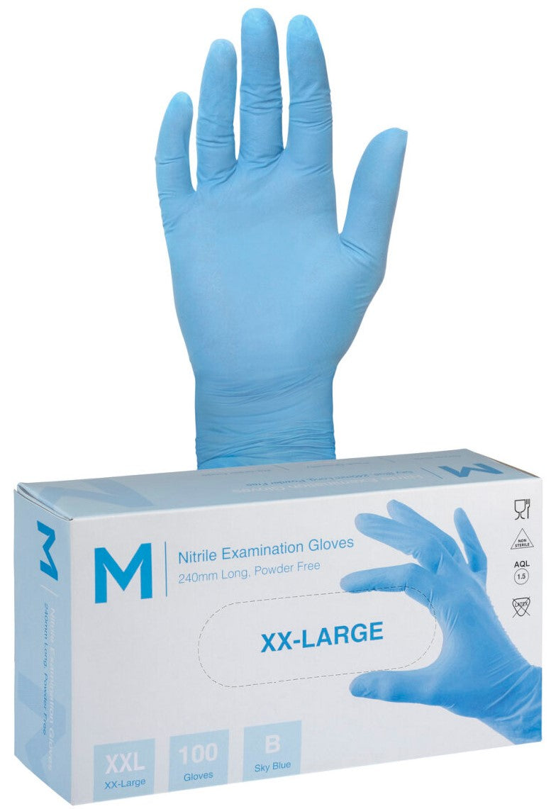 Nitrile Examination Gloves Powder Free - Matthews