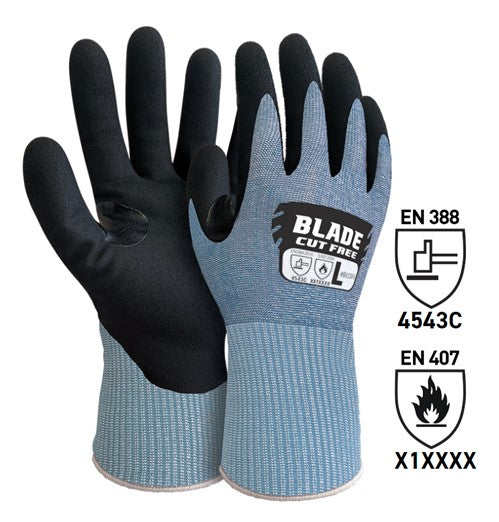 Nitrile Sandy Cut Resistant Gloves - Matthews