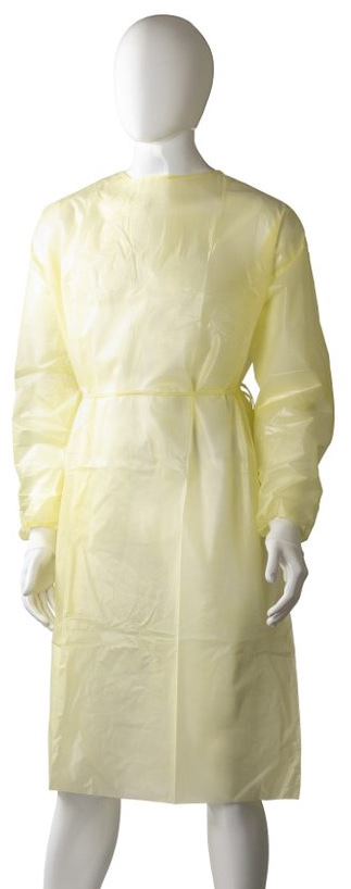 Polypropylene Coated Isolation Gown - Matthews