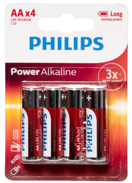Philips Power Alkaline Battery - Matthews