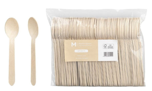 Wooden Dessert Spoon - Matthews