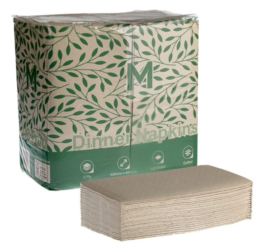 Quilted Dinner Napkins 1/8 Fold - Matthews