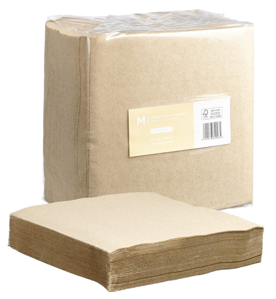 Quilted Dinner Napkins 1/4 Fold - Matthews