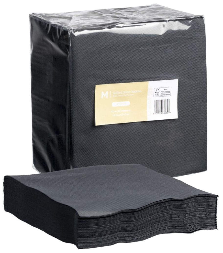 Quilted Dinner Napkins 1/4 Fold - Matthews