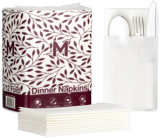 Airlaid Dinner Napkins Pocket Fold - Matthews