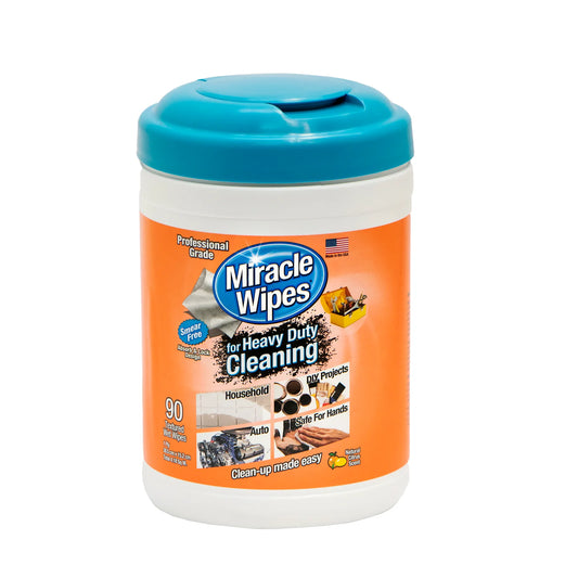 Miracle Wipes Heavy Duty 90 pack - CornerBox