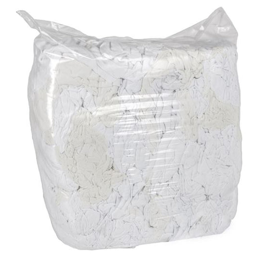White Towelling Rags - 10KG