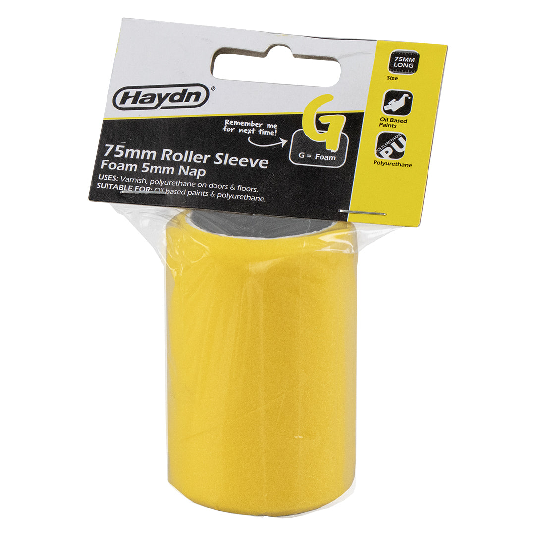 180mm All Paints Sleeve - Foam 5mm