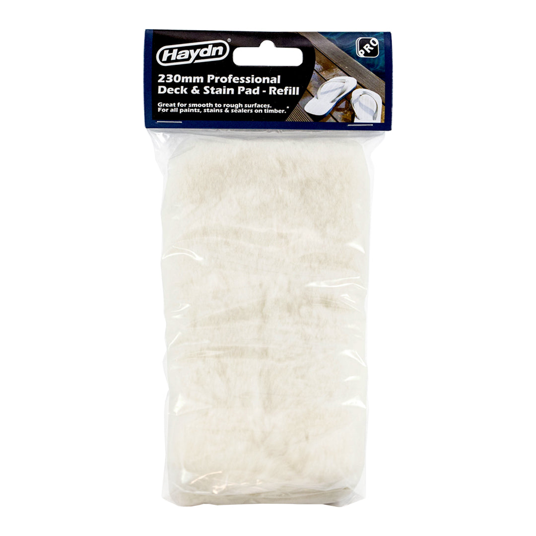 230mm Deck And Stain Wool Applicator - Refill