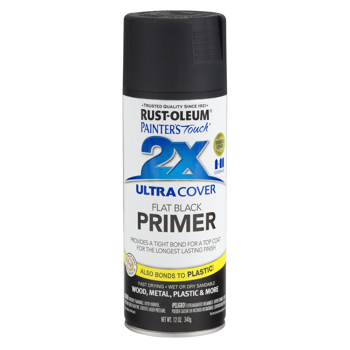 Rust-Oleum - 2X Ultra Cover Primer - Flat Black 340g