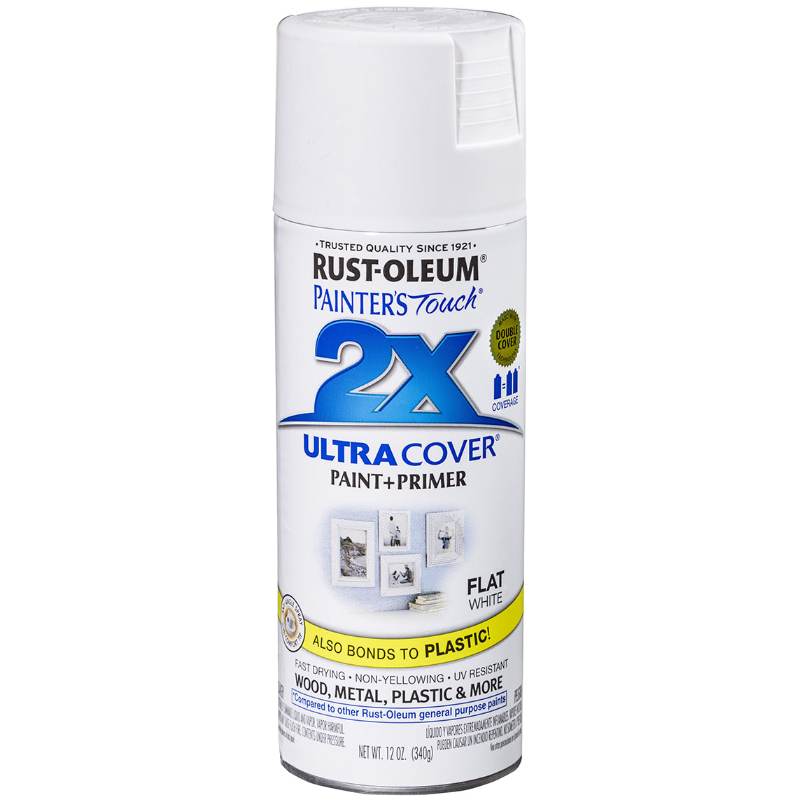 Rust-Oleum - 2X Ultra Cover - Flat Black 340g