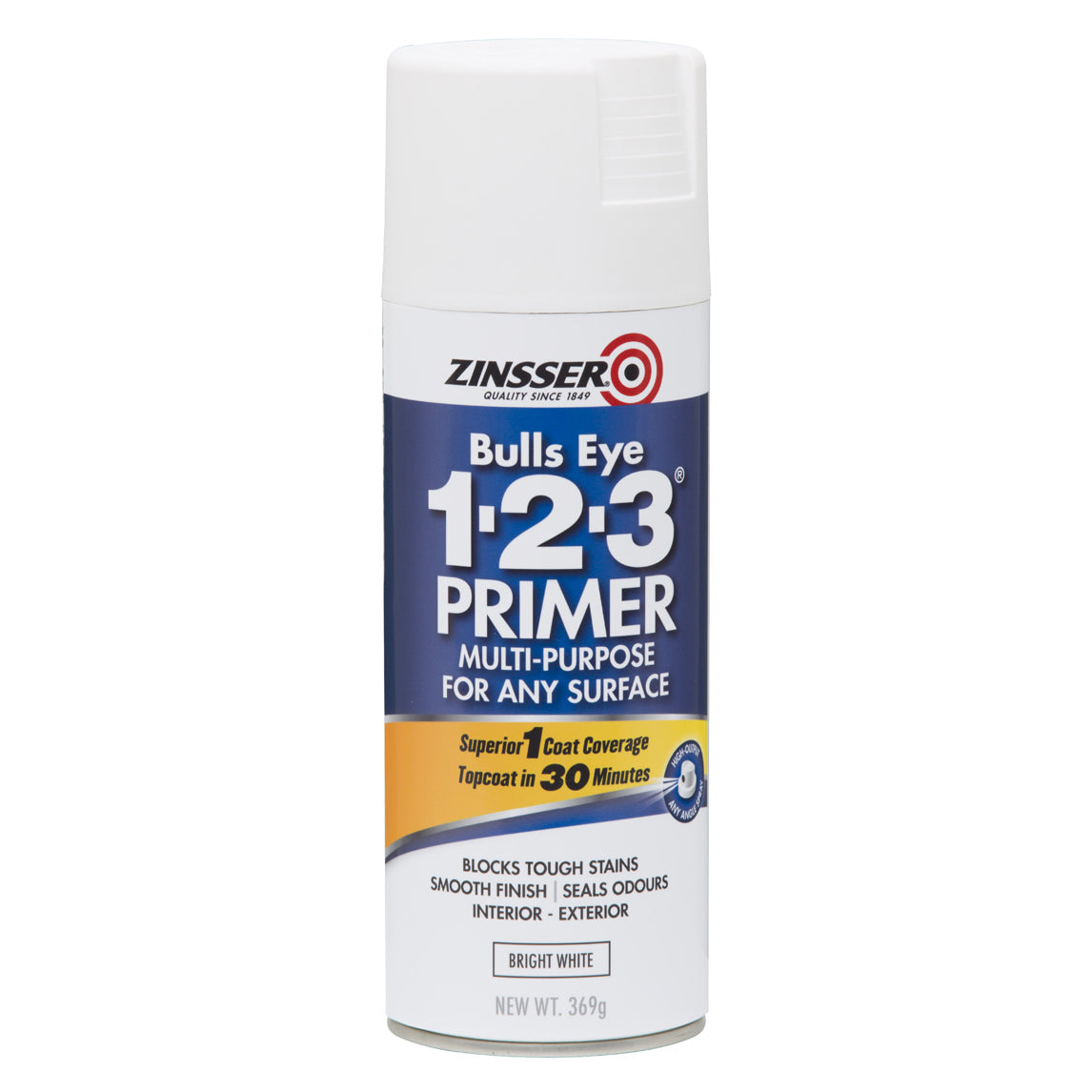 Zinsser Bullseye 123 Primer Spray 369g
