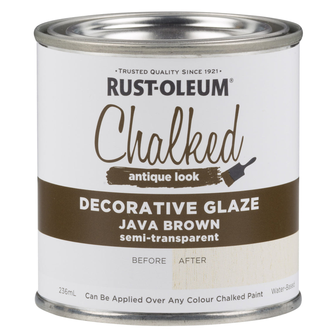Rust-Oleum - Chalked Decorative Glaze - Smokey Black 236ml