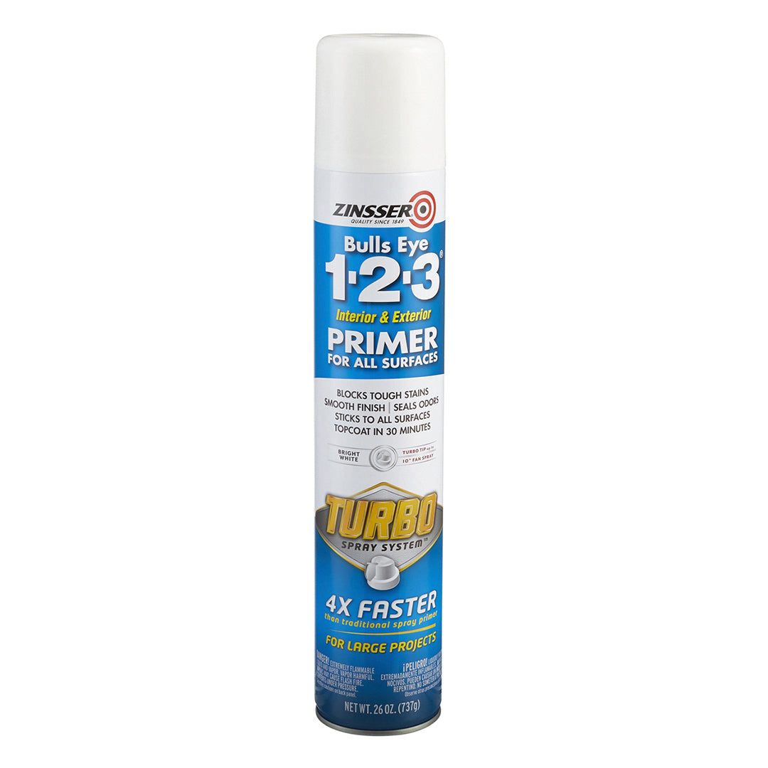 Zinsser Bullseye 123 Turbo Spray - White 737g