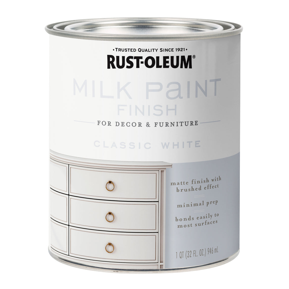 Rust-Oleum - Milk Paint Finish - Eclipse 946ml
