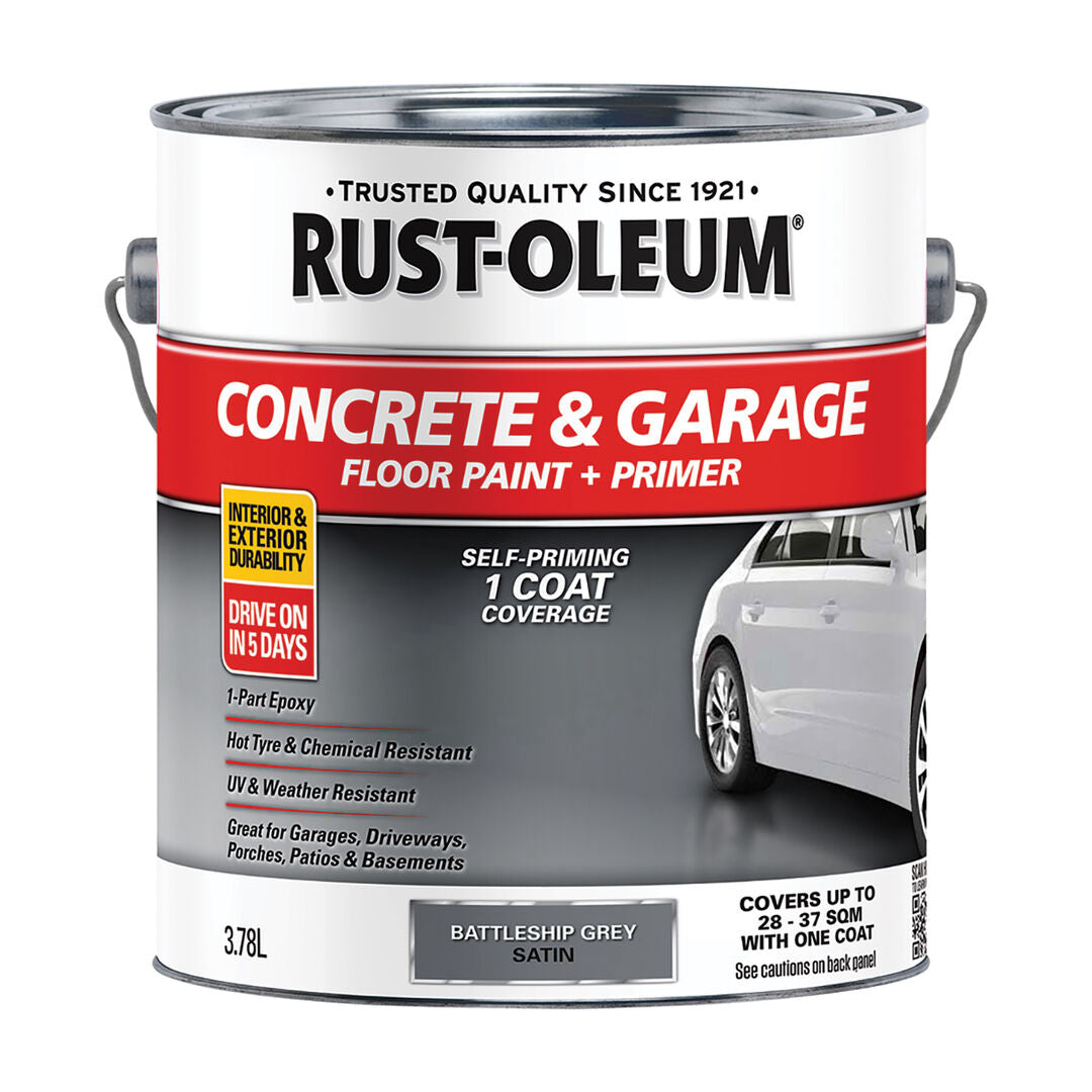 Rust-Oleum - Concrete and Garage Floor Battle Grey 3.78L