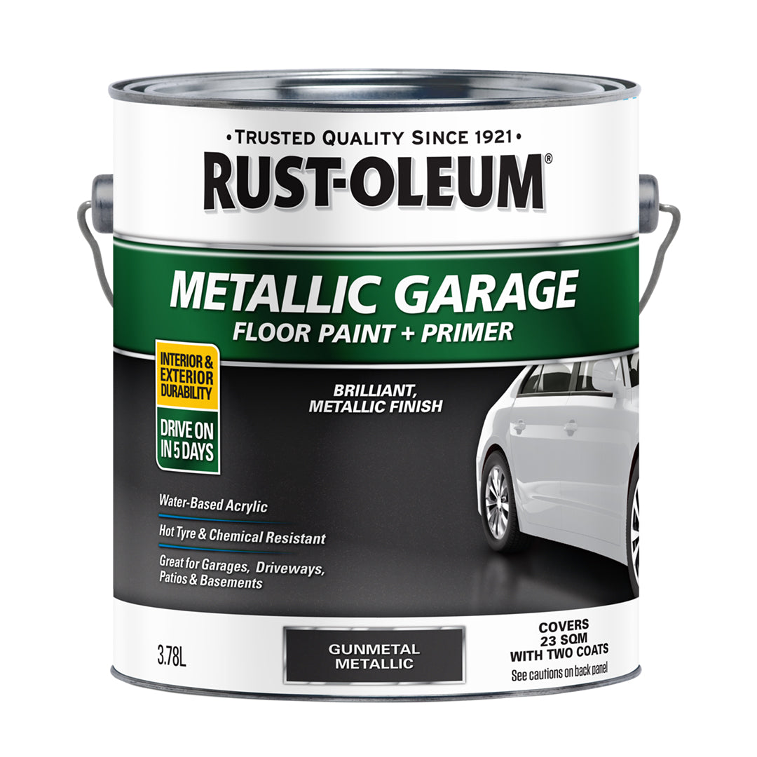 Rust-Oleum - Concrete Metallic Gunmetal 3.78L