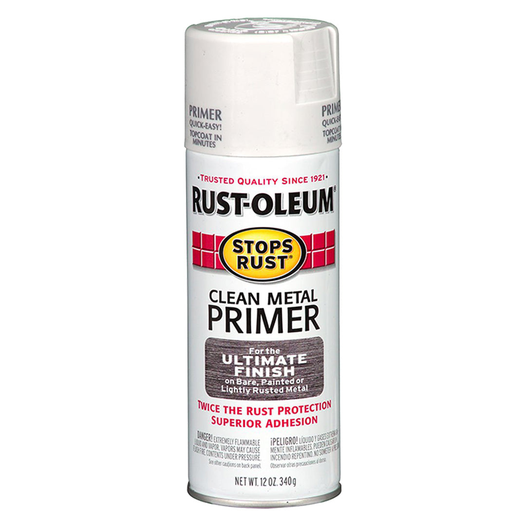Stops Rust - Flat White Clean Metal Primer 340g