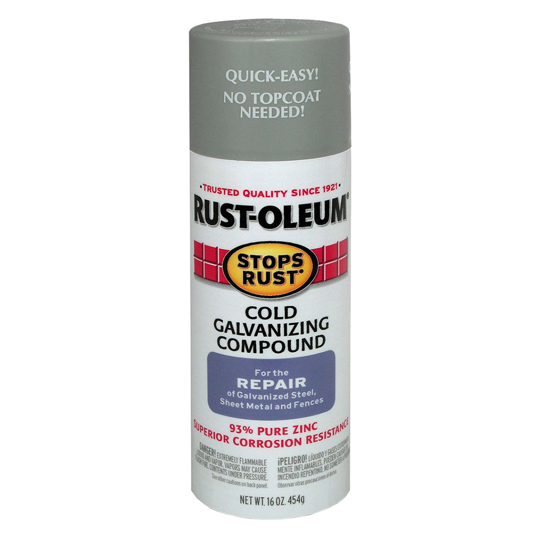 Stops Rust - Cold Galvanizing Compound Flat - 454g