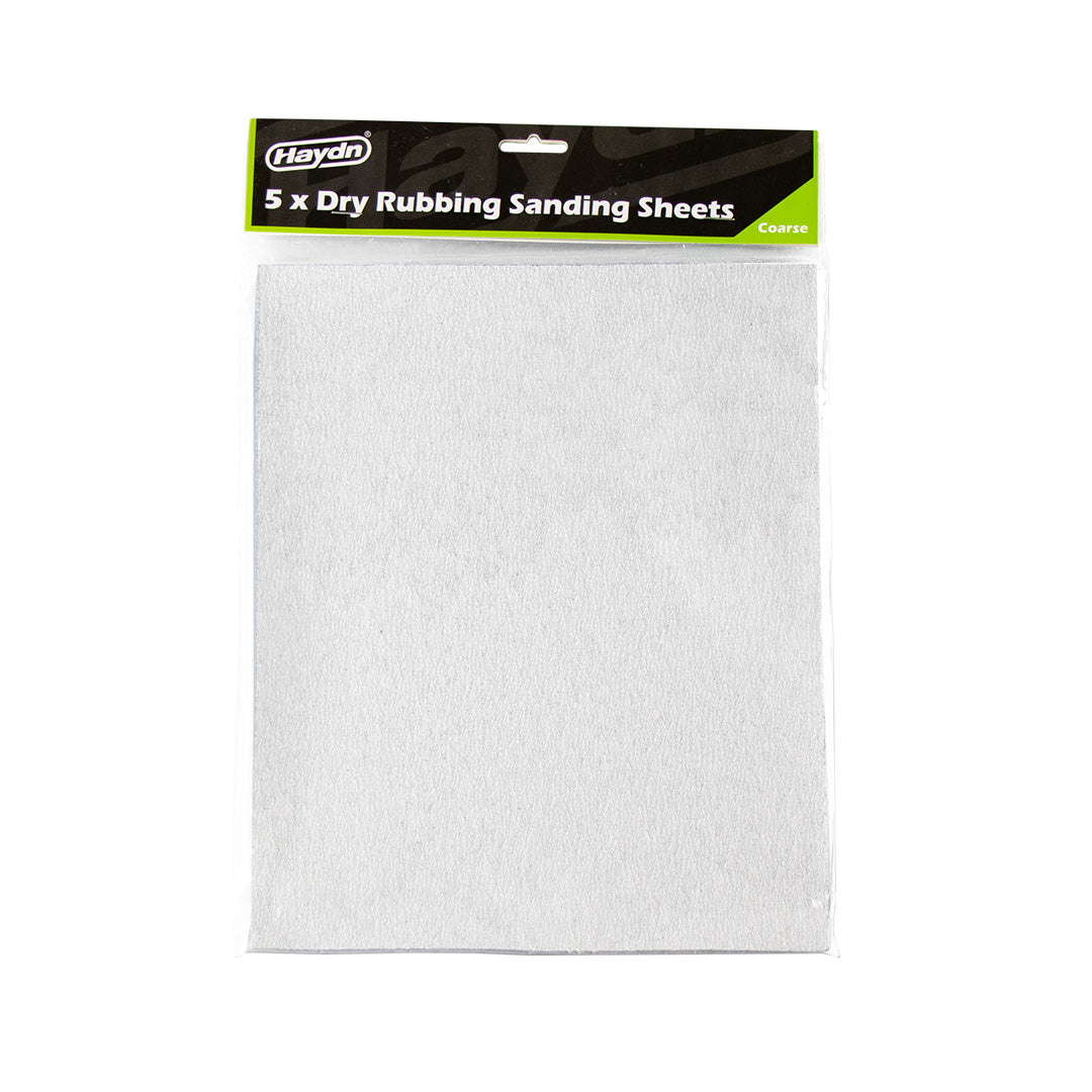 Sandpaper 5pk Fine 220g