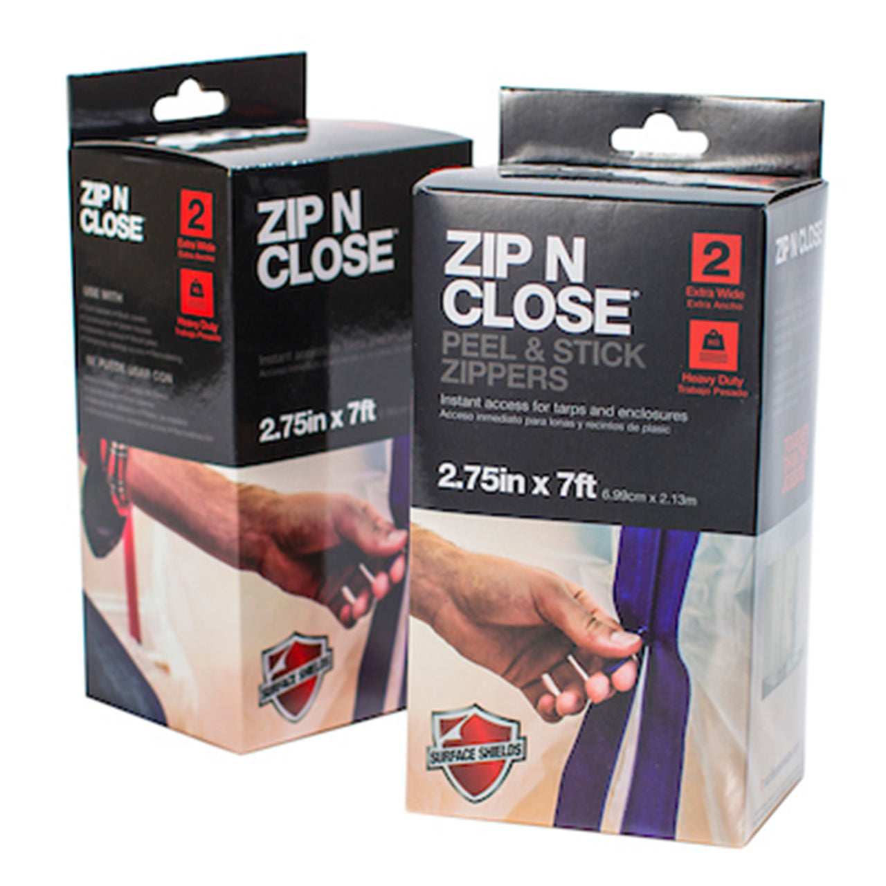 Surface Shields Zip n Close - 2 pack