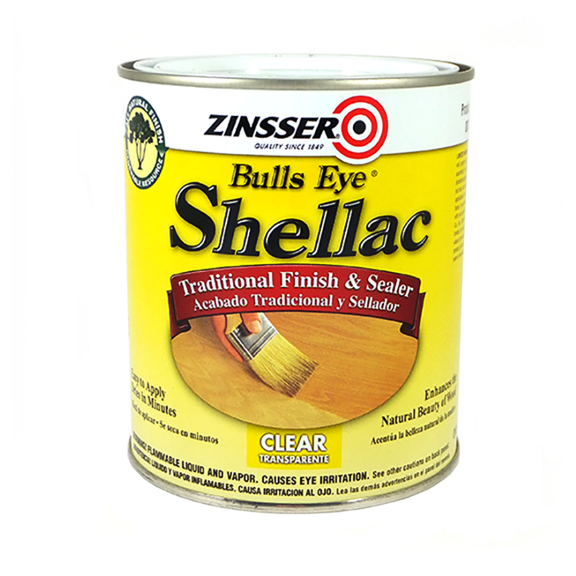 Zinsser Bullseye Clear Shellac Spray 340g