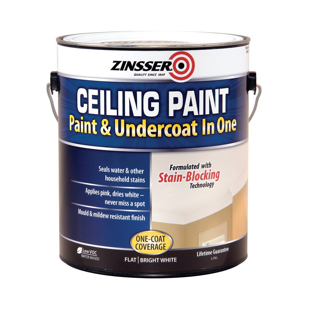 Zinsser Ceiling Paint & Primer - Bright White 3.78L