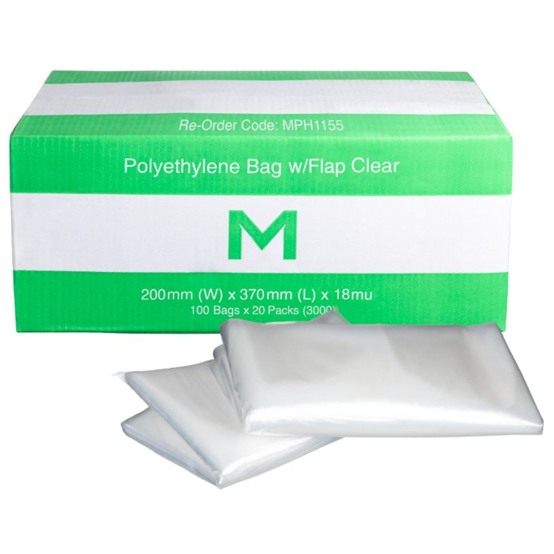 FP Polyethylene Bag w/Flap