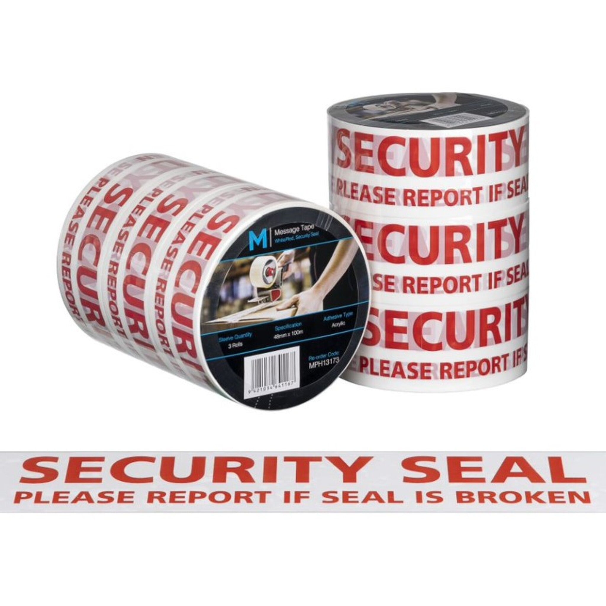 Message Tape Security Seal