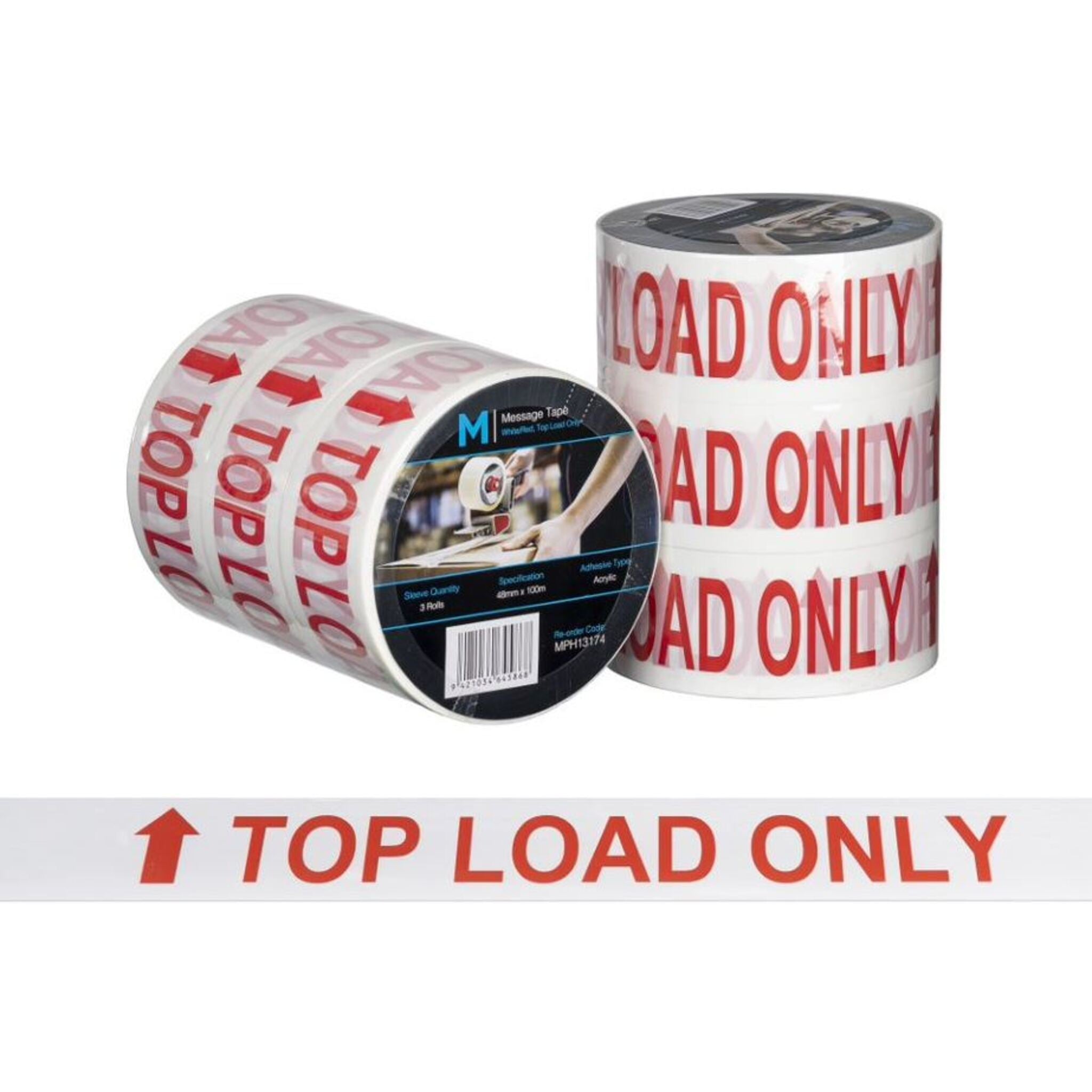 Message Tape Top Load Only