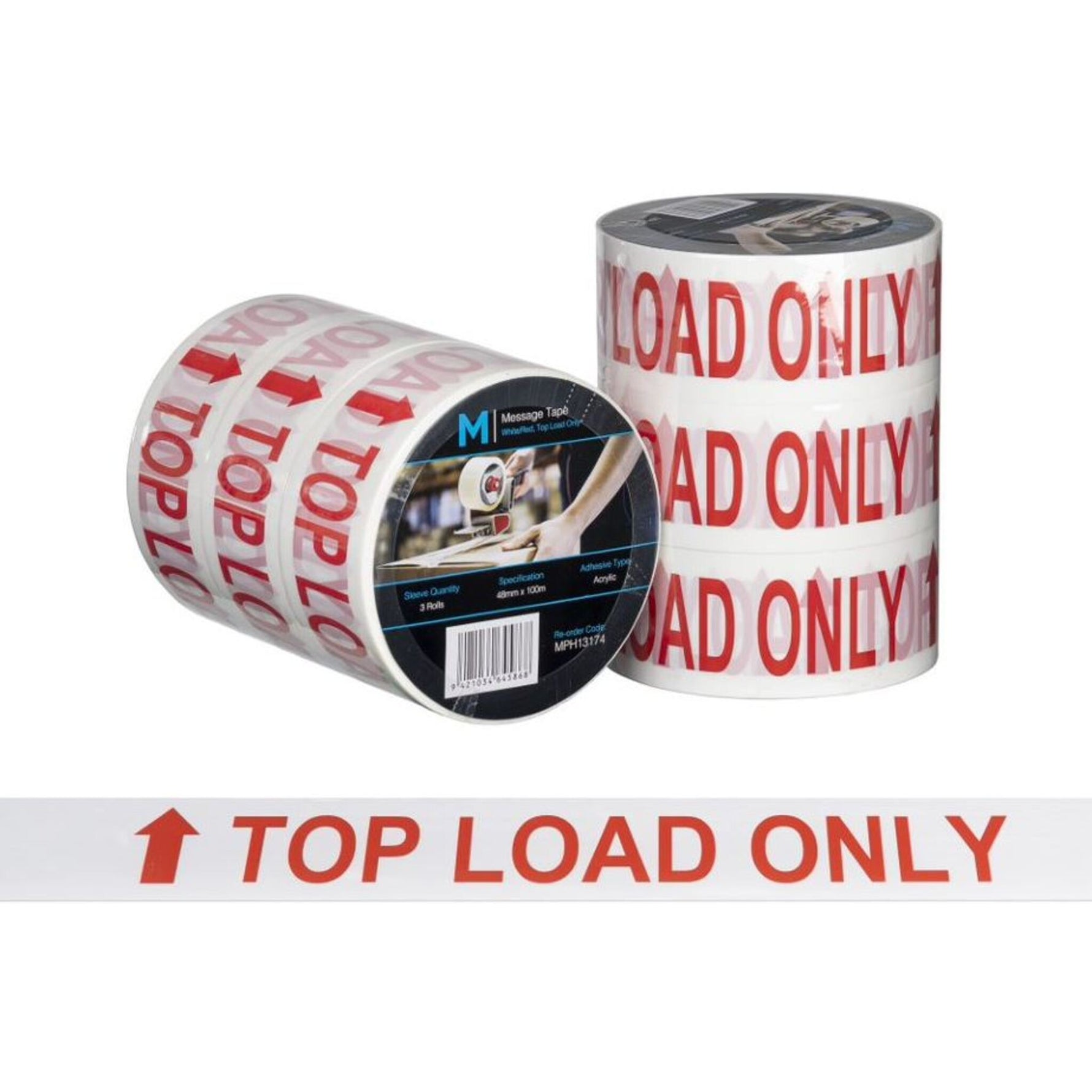 Message Tape Top Load Only