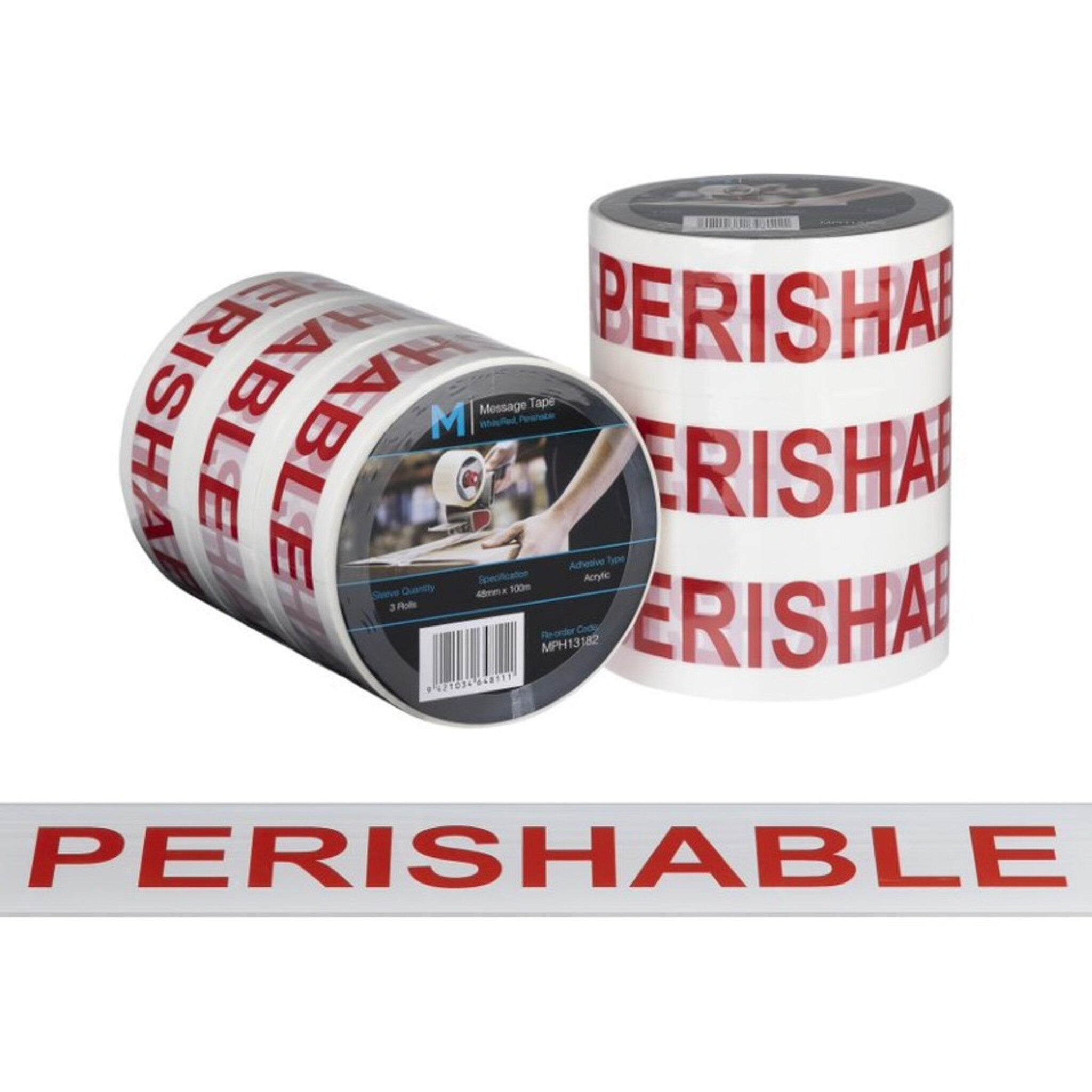 Message Tape Perishable